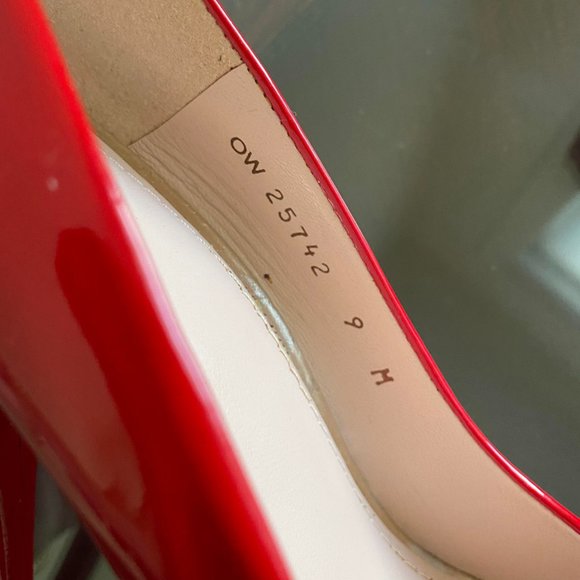 Red Stuart Weitzman Heels - Picture 3 of 6